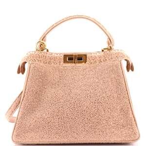 Fendi Peekaboo Iseeu Bag Shearling #243571F16B